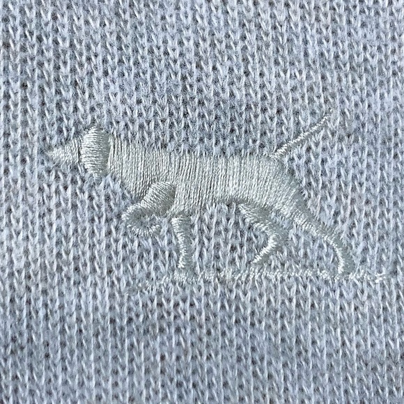 Rodd & Gunn Alton Ave Quarter Zip Sweater in Ice Grey Marle - Picture 11 of 14